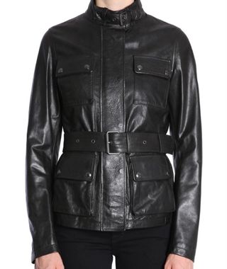 Chaqueta Biker Belstaff Triumph Mujer Negra