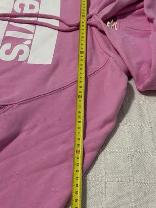 Sudadera Levi's rosa con capucha Talla S