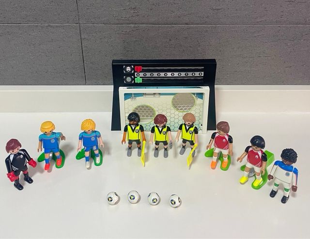 Campo de fútbol Playmobil