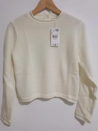 Jersey Mango Blanco Talla S