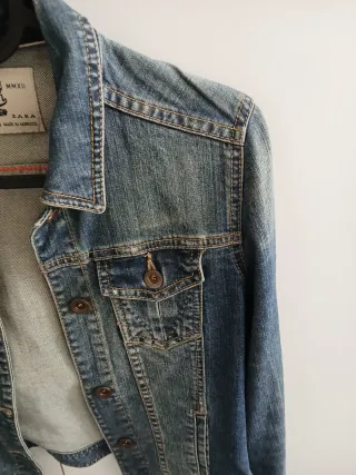 Chaqueta Vaquera Zara Talla S
