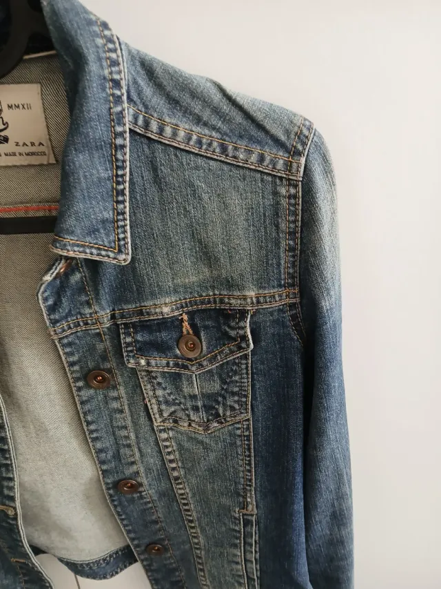 Chaqueta Vaquera Zara Talla S