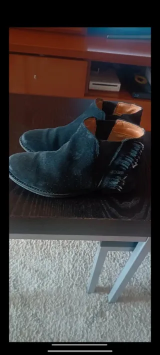 Botines serraje niña BROTES