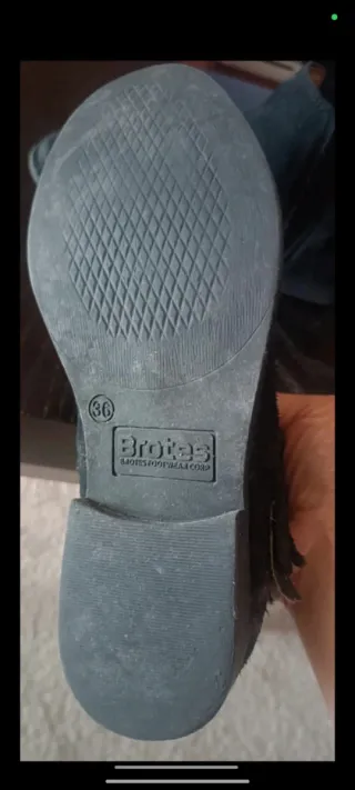 Botines serraje niña BROTES