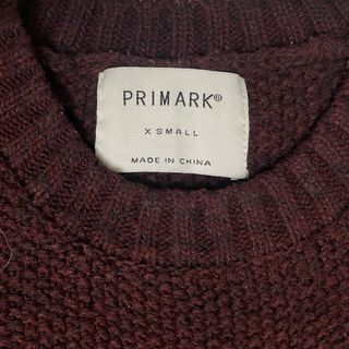 Jersey jaspeado vino talle XS