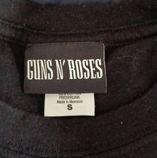 Camiseta Guns N Roses Appetite For Destruction
