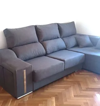 Divano con scatola chaise longue nuovo, spedizione e montaggio