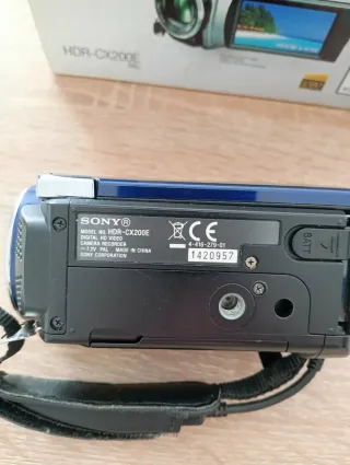 Videocámara Sony HDR-CX200E Azul