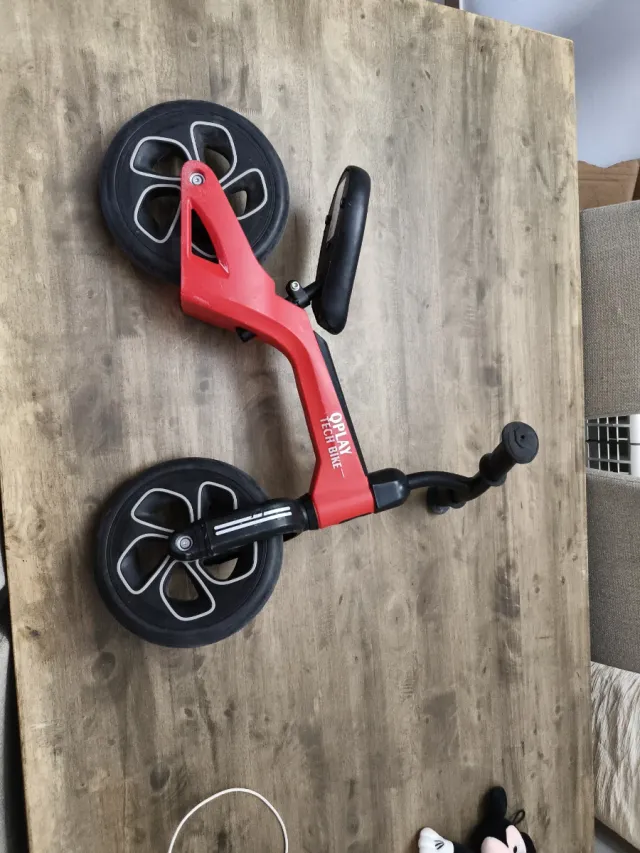 Bicicleta infantil Oplay Tech Bike roja