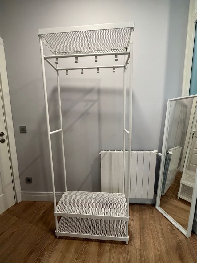 Perchero Metálico Blanco IKEA