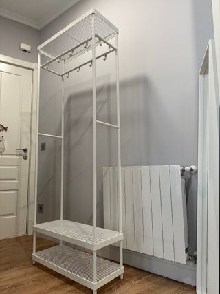 Perchero Metálico Blanco IKEA