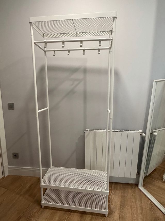 Perchero Metálico Blanco IKEA