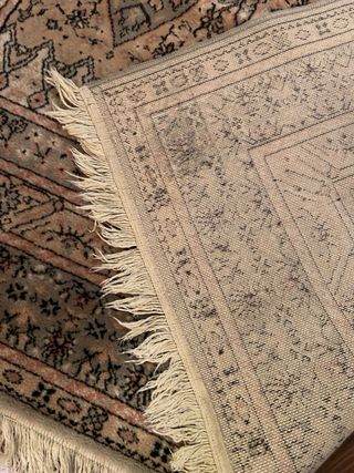 Alfombra Persa Grande Lana Beige Marrón