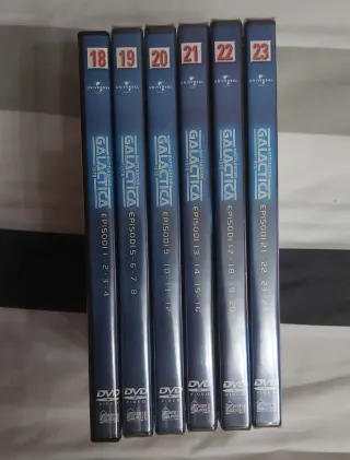 Battlestar Galactica 1978 - 1980 - 2004 DVD Colec.