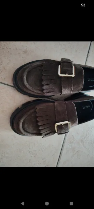 Mocassini Geox Donna Marrone