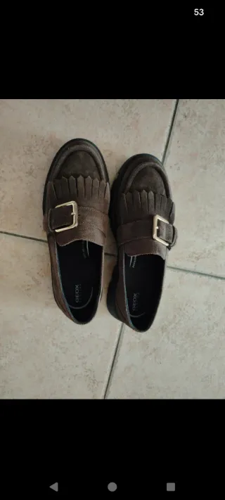 Mocassini Geox Donna Marrone