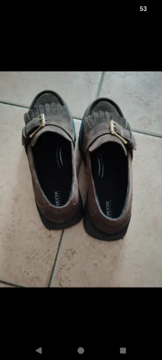 Mocassini Geox Donna Marrone