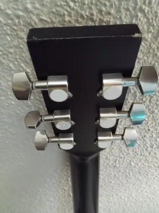 Guitarra Acústica Navarrez Negra