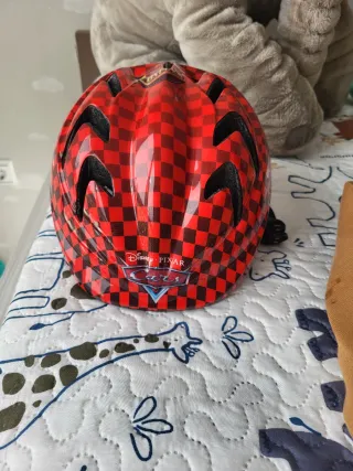 Casco Bicicleta Cars Rojo