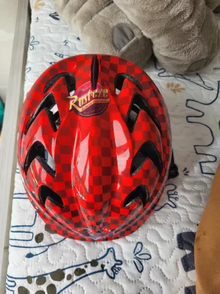Casco Bicicleta Cars Rojo