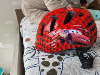 Casco Bicicleta Cars Rojo
