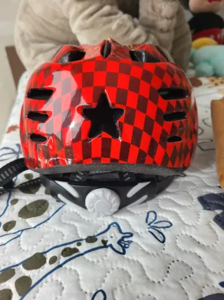 Casco Bicicleta Cars Rojo