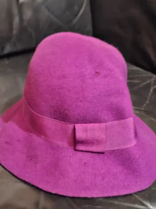 Cappellino lana viola Silvian Heach taglia S