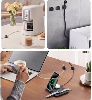 18 organizadores de cables