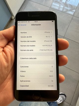 iPhone SE 2020 64GB Nero