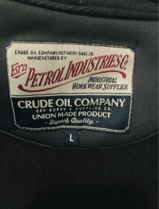 Chaqueta Petrol Industries Negra Talla L