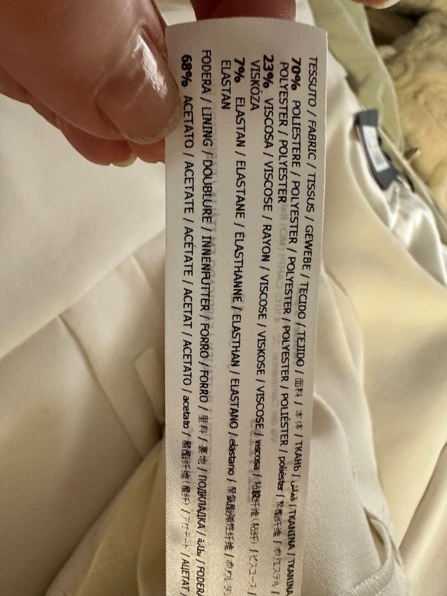 Tubino TwinSet bianco nuovo con dettaglio gioiello