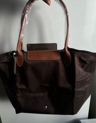 Longchamp Le Pliage Tote Bag Castanho
