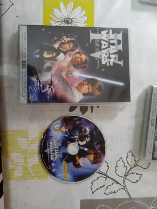 4 DVDs Star Wars (Español)