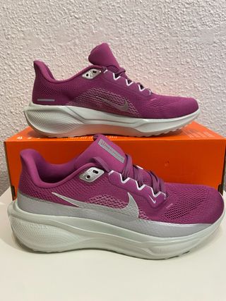 Nike Pegasus 41 Talla 40 Rosa/Plata
