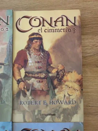 Colección Conan el Cimmerio 1-6 Timunmas COMPLETA
