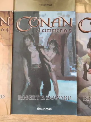 Colección Conan el Cimmerio 1-6 Timunmas COMPLETA