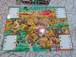 Puzzle Headu Explore The Safari Magic Light