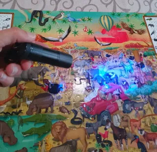 Puzzle Headu Explore The Safari Magic Light