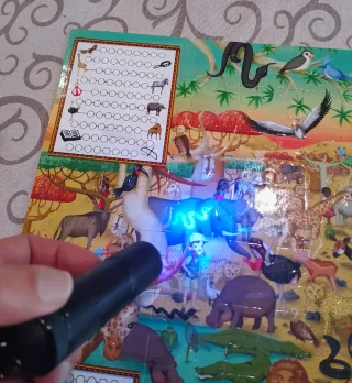 Puzzle Headu Explore The Safari Magic Light