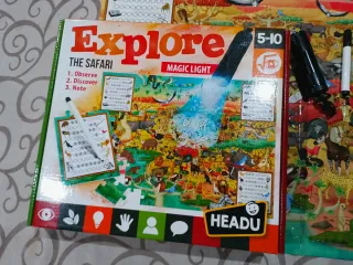 Puzzle Headu Explore The Safari Magic Light