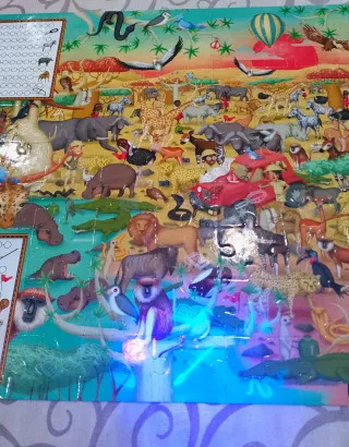 Puzzle Headu Explore The Safari Magic Light
