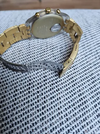 Orologio Swatch Irony Chrono Dorato