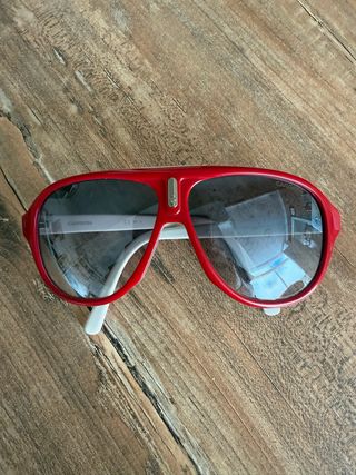 Gafas de Sol Carrera Rojas y Blancas