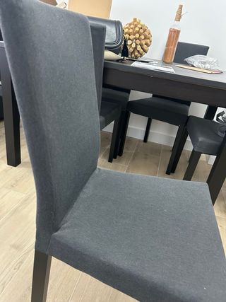 Sillas de salón (6 unidades)