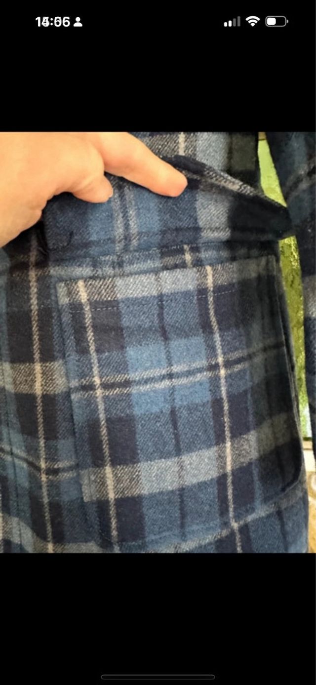 Cappottino scozzese nuovo stile anni 80 misto lana