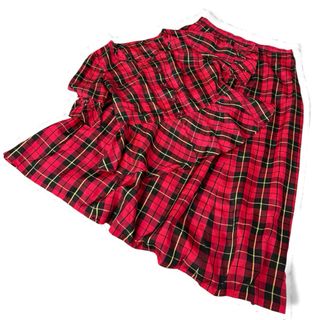 Completo donna: camicia e gonna lunga a quadri