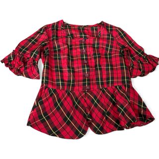 Completo donna: camicia e gonna lunga a quadri