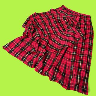 Completo donna: camicia e gonna lunga a quadri