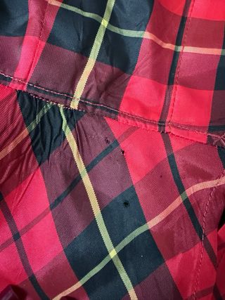 Completo donna: camicia e gonna lunga a quadri