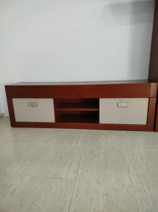 Mueble salon pino rústico